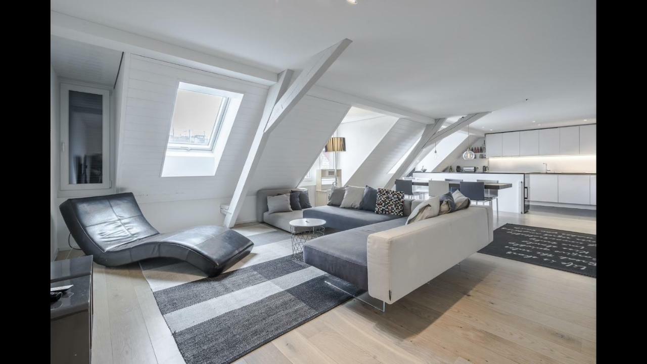 Luxury Penthouse Apartment Цюрих Экстерьер фото